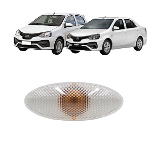 Lanterna Pisca Seta Lateral Paralama Etios Sedan Toyota Etios Com Soquete