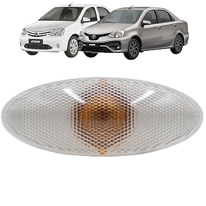 Lanterna Pisca Seta Lateral Paralama Etios Sedan Toyota Etios Com Soquete