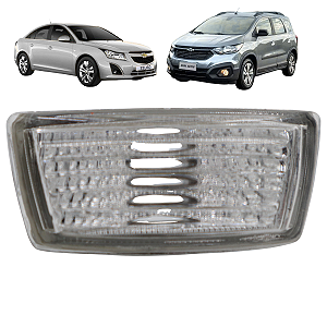 Lanterna Pisca Seta Lateral Cruze 2012/2015 Spin 2019/2021 Esquerdo