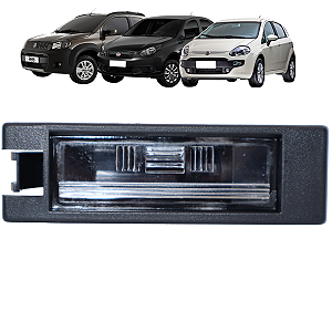 Lanterna Luz De Placa Uno Siena Punto Linea Idea Toro Doblo Palio Com Soquete