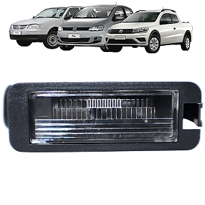 Lanterna Luz De Placa Gol G6 Fox Saveiro G5 G6 G7 Com Soquete