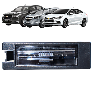 Lanterna Luz De Placa Meriva Cobalt Spin Agile Montana Cruze Com Soquete