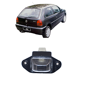 Lanterna Luz De Placa Gol G2 Bola 1995 1996 1997 1998 1999 2000 Com Soquete