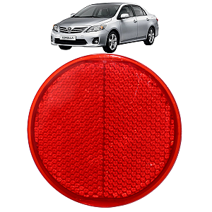 Lanterna Parachoque Olho de Gato Refletor Traseiro Corolla 2008 A 2014