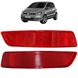 Par Refletor Olho Gato Parachoque Traseiro Fox 2015 2016 2017 2018 2019 2020