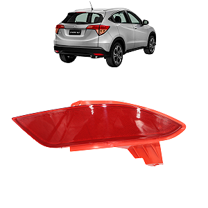 Refletor Olho De Gato Parachoque Traseiro Direito Honda HRV 2015 A 2019