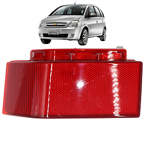 Refletor Olho Gato Parachoque Traseiro Chevrolet Meriva 2005 A 2012