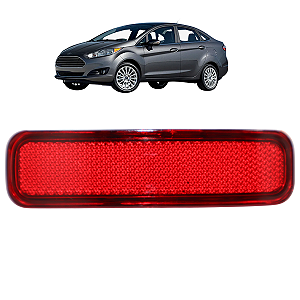 Refletor Olho De Gato Parachoque Traseiro Fiesta Sedan 2010 A 2014 Direito