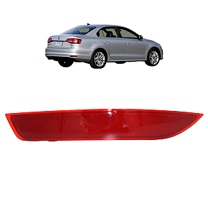 Refletor Olho Gato Parachoque Traseiro Jetta 2011 2012 2013 2014 2015