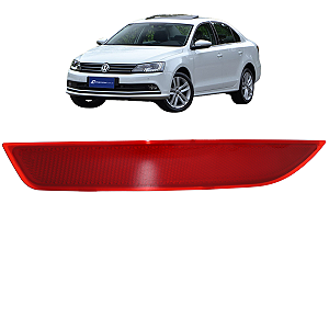 Refletor Olho Gato Parachoque Traseiro Jetta 2011 2012 2013 2014 2015