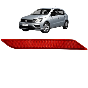 Lanterna Refletor Parachoque Traseiro Gol G7 2018 2019 2020