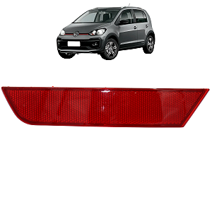 Refletor Olho De Gato do parachoque Traseiro Vw Up 2018 2019 2020 2021