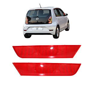 Par Refletor Olho Gato Parachoque Traseiro Up 2018 2019 2020 2021