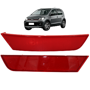 Par Refletor Olho Gato Parachoque Traseiro Up 2018 2019 2020 2021