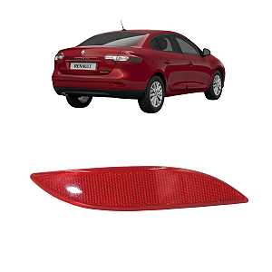 Refletor Olho De Gato Parachoque Traseiro Fluence 2011 A 2017 Direito