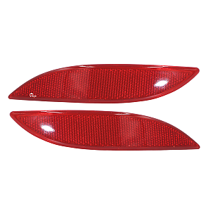 Par Refletor Olho Gato Parachoque Traseiro Fluence 2011 A 2017