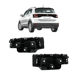 Par Guia Parachoque Lanterna T-Cross 2019 A 2022