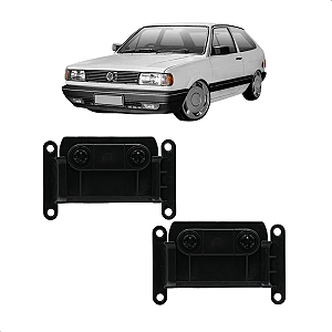 Kit Suporte Guia Traseiro Parachoque Quadrado Gol Voyage Parati 1988 A 1995