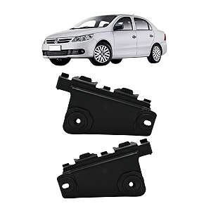 Kit Par Suporte Guia Para-choque Dianteiro Gol G5 2008 2009 2010 2011 2012 2013