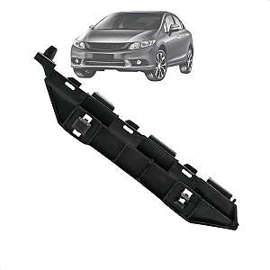 Guia Suporte Parachoque Dianteiro Esquerdo Civic 2012 2013 2014 2015 2016