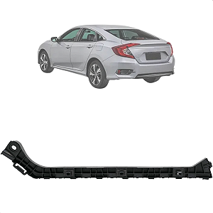 Guia Do Parachoque Traseiro Direito Civic 2017 2018 2019 2020 2021