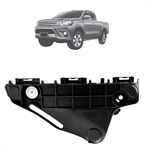 Suporte Guia Para-choque Dianteiro Direito Hilux 2016 2017 2018 2019 2020 2022 Cabine Simples