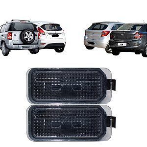 Par Lanterna Luz de Placa Novo Ka New Fiesta Ecosport Novo Ka+