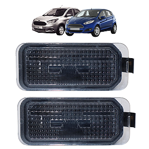 Par Lanterna Luz de Placa Novo Ka New Fiesta Ecosport Novo Ka+