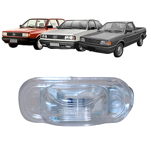 Lanterna Luz De Placa Vw Gol Parati Voyage Kombi Santana Saveiro