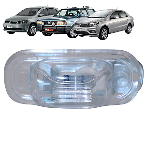 Lanterna Luz De Placa Vw Gol Parati Voyage Kombi Santana Saveiro