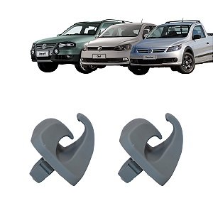 2 Presilha Do Suporte Quebra Sol Protetor Solar Gol Parati Saveiro