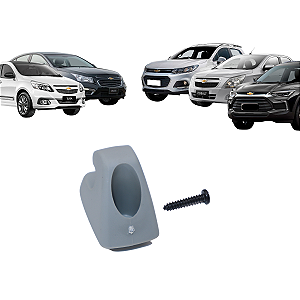 Presilha Do Suporte Quebra Sol Protetor Solar Agile Cobalt Cruze Montana Tracker Cinza