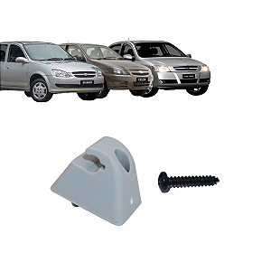 01 Suporte Presilha Quebra Sol Astra Celta Classic CInza Claro