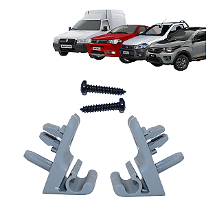 Par Suporte Quebra Sol Fiorino Mobi Palio Strada Uno Com Parafuso