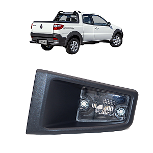 Lanterna Luz De Placa Com Soquete Strada 2004 Até 2019 Lado Direito