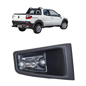 Lanterna Luz De Placa Com Soquete Strada 2004 Até 2019 Lado Esquerdo