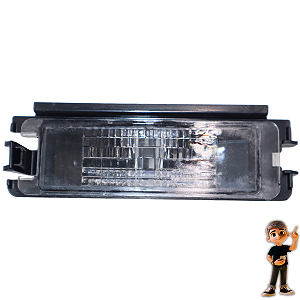 Par Lanterna Luz De Placa Renault Clio 2000 A 2016 Logan Sandero 2011 A 2017
