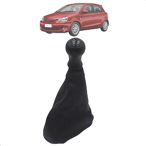 Manopla Coifa Câmbio Etios 2013 2014 2015 2016 5M