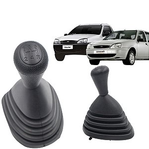 Coifa Manopla De Cambio Fiesta Street 2001 A 2006 Courier 2001 A 2013