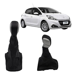 Manopla Bola Coifa Do Cambio Peugeot 208 2014 15 16 17 18 19 2020
