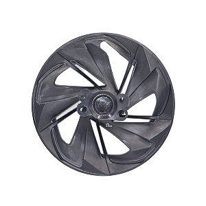 Jogo Calota Esportiva Aro 13 Nitro Prata GM Chevrolet Corsa Classic Onix Meriva Montana Prisma