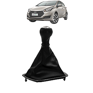 Manopla Coifa Câmbio Hb20 1.0 2012 2013 2014 2015 2016 2017 2018 2019