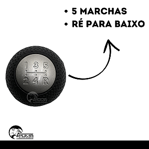 Bola De Cambio Manopla Fit Lx 03 A 13 City Lx 10 A 13 Preto