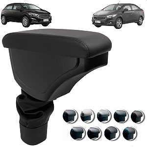 Apoio Descanso De Braço Encosto Onix 2017 2018 2019 Em Couro