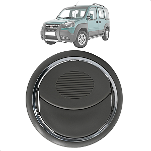 Grade Difusor Saída Ar Novo Palio G5 2012-2018 Doblo Cromado