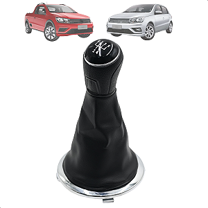 Bola Manopla Do Câmbio Coifa Marcha Gol Saveiro Voyage G5 G6