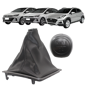 Manopla Bola De Câmbio Hb20 1.6 2012 2013 2014 2015 2016 2017 2018 2019