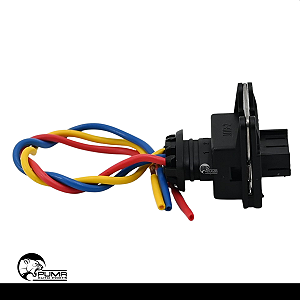 Chicote Conector Plug 3 Vias Sensor Hall Vw Fiat Ford