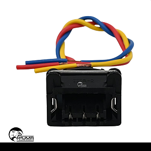 Chicote Conector Plug 3 Vias Sensor Hall Vw Fiat Ford