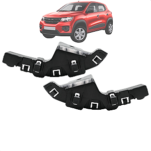 Par Guia Parachoque Dianteiro Kwid 2017 2018 2019 2020 2021 2022